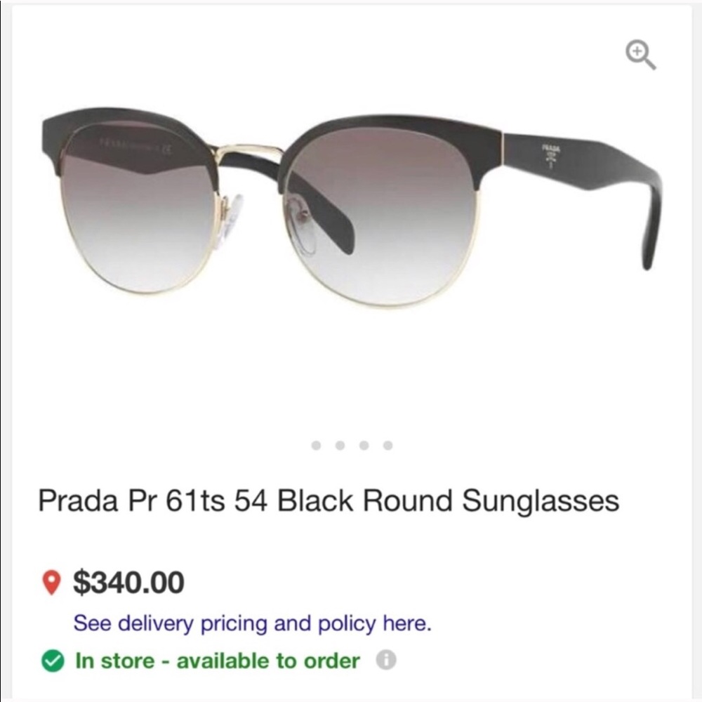 Authentic Prada Sunglasses - image 8